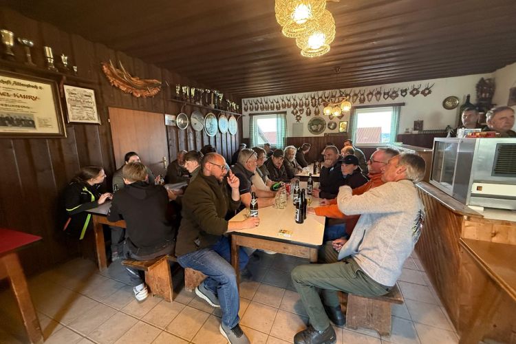 Osterschinken schießen